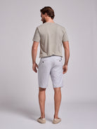 BERMUDA ALGODÃO AZUIS REGULAR FIT MR. BLUE