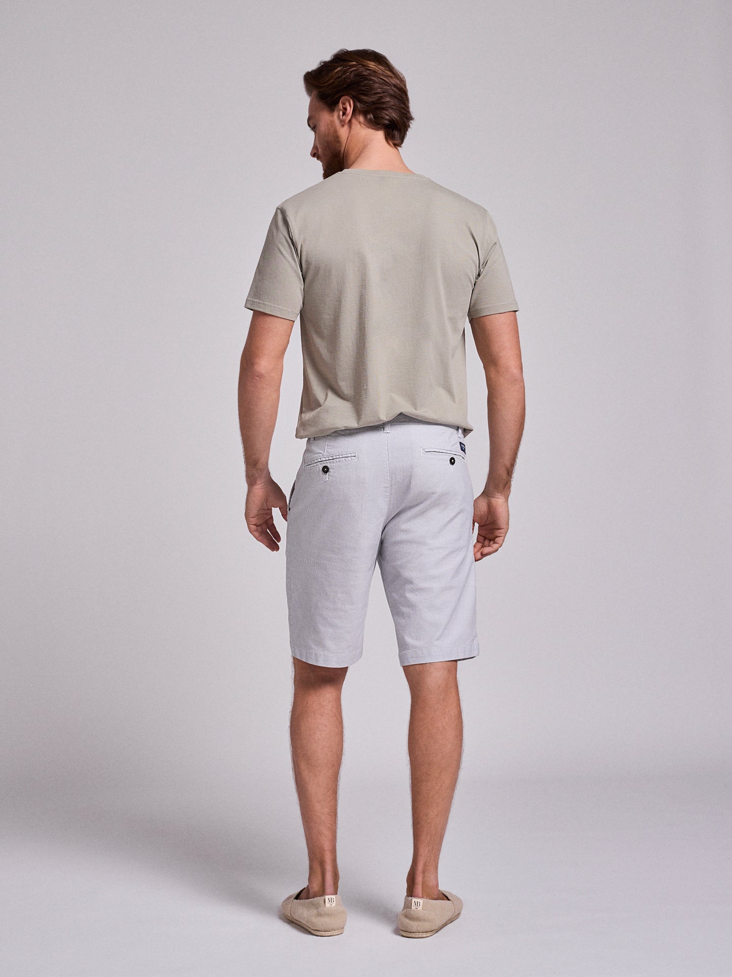 BERMUDA ALGODÃO AZUIS REGULAR FIT MR. BLUE