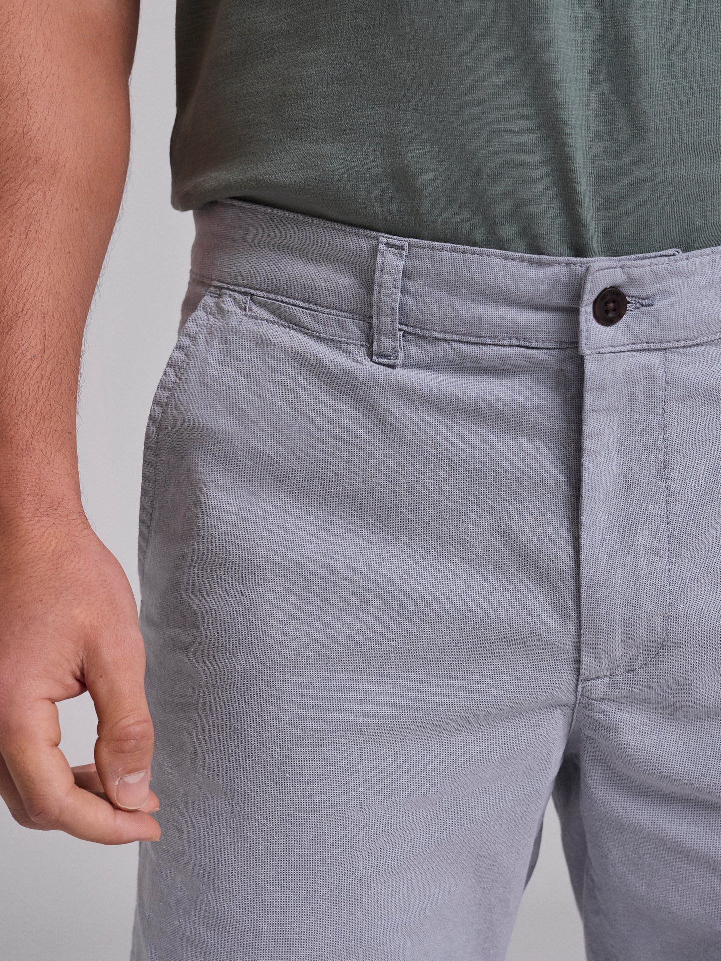 BERMUDA ALGODÃO AZUIS REGULAR FIT MR. BLUE