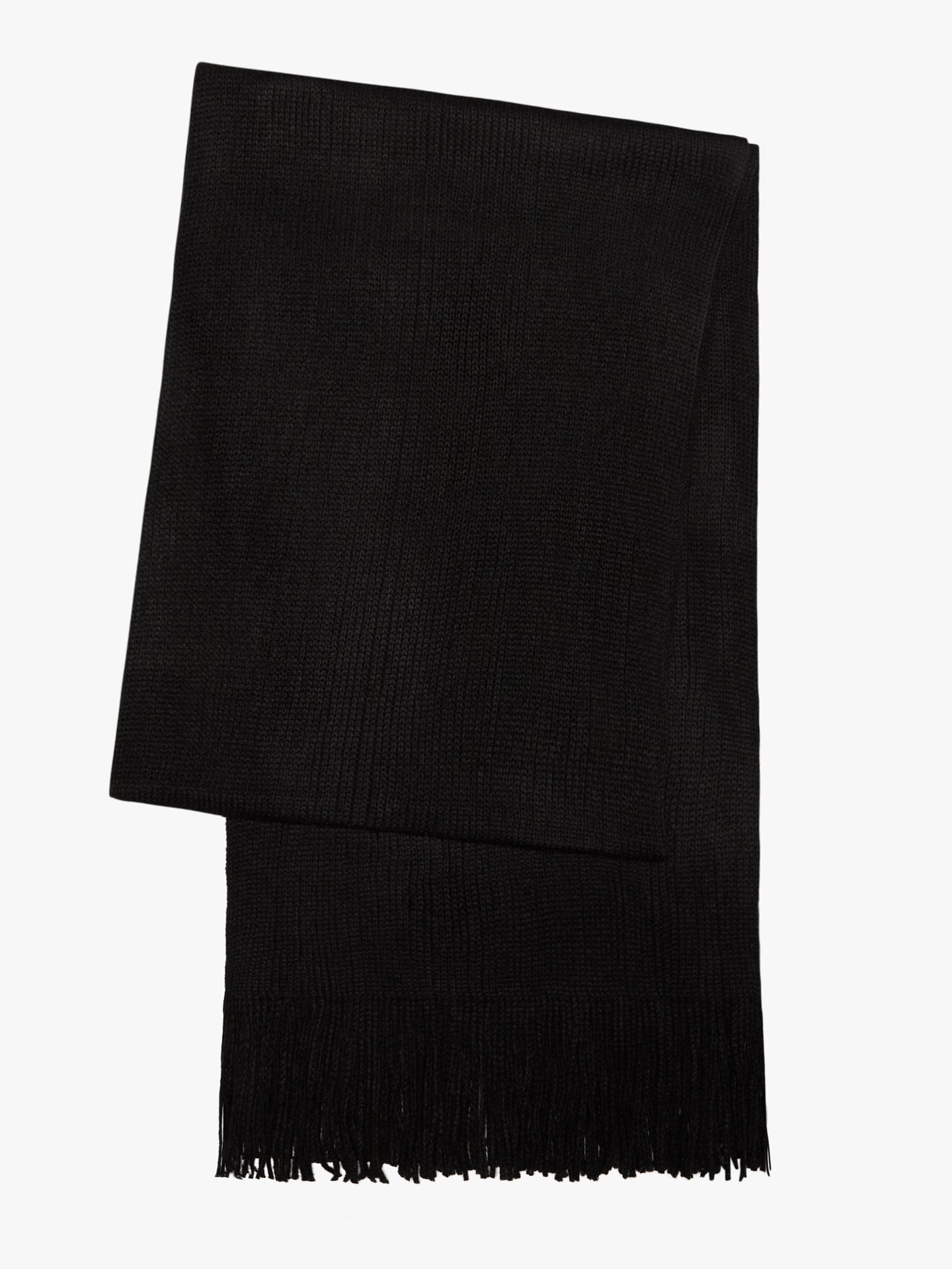 BLACK SCARF MR. BLUE