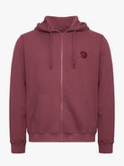 SUDADERA DE ALGODÓN MORADO MANGA LARGA REGULAR FIT MR. AZUL