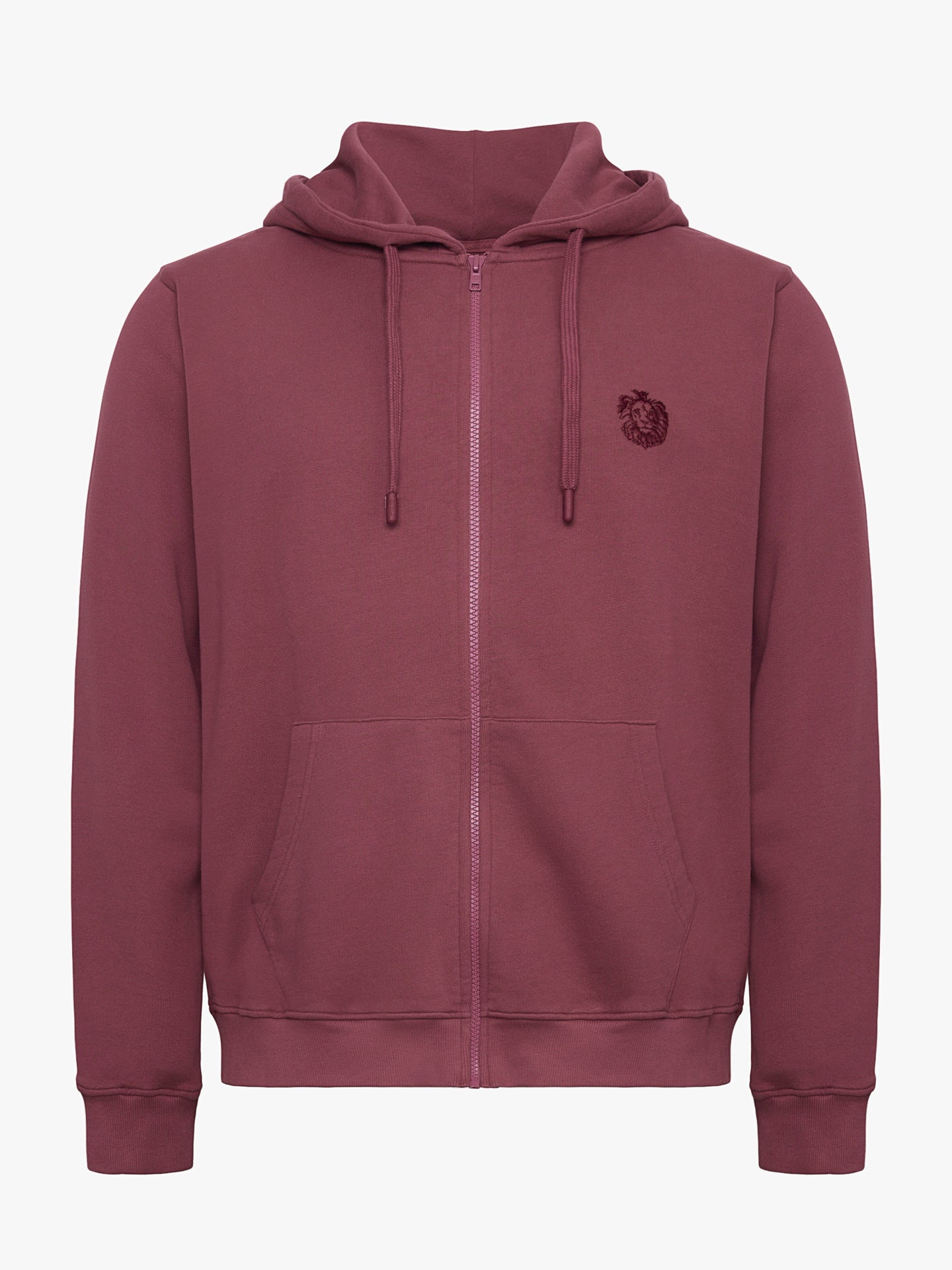 SUDADERA DE ALGODÓN MORADO MANGA LARGA REGULAR FIT MR. AZUL