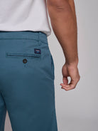 BERMUDA ALGODÃO VERDES REGULAR FIT MR. BLUE