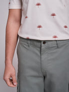 BERMUDA ALGODÃO VERDES REGULAR FIT MR. BLUE