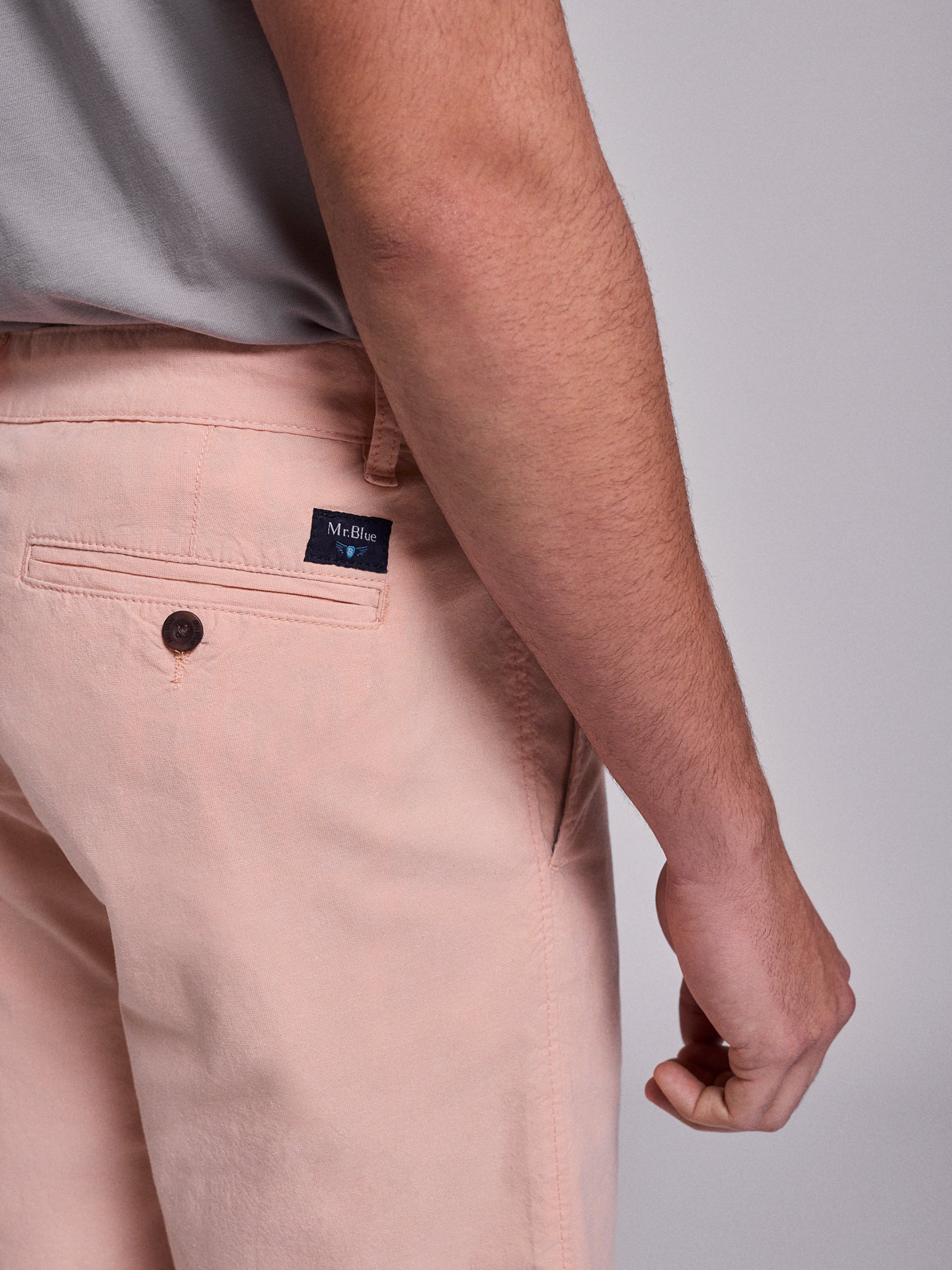 BERMUDA ALGODÃO LARANJAS REGULAR FIT MR. BLUE