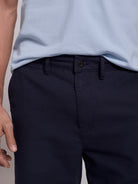 BERMUDA LINHO AZUIS REGULAR FIT MR. BLUE