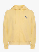 YELLOW COTTON HOODIE LONG SLEEVE REGULAR FIT MR. BLUE