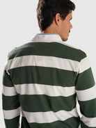 RUGBIE ALGODÃO VERDE MANGA COMPRIDA REGULAR FIT MR. BLUE