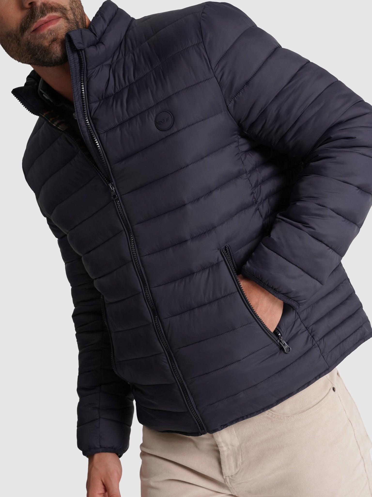 CHAQUETA ACOLCHADA AZUL SR. AZUL