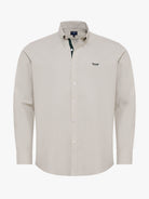 CAMISA ALGODÓN VERDE MANGA LARGA REGULAR FIT MR. AZUL