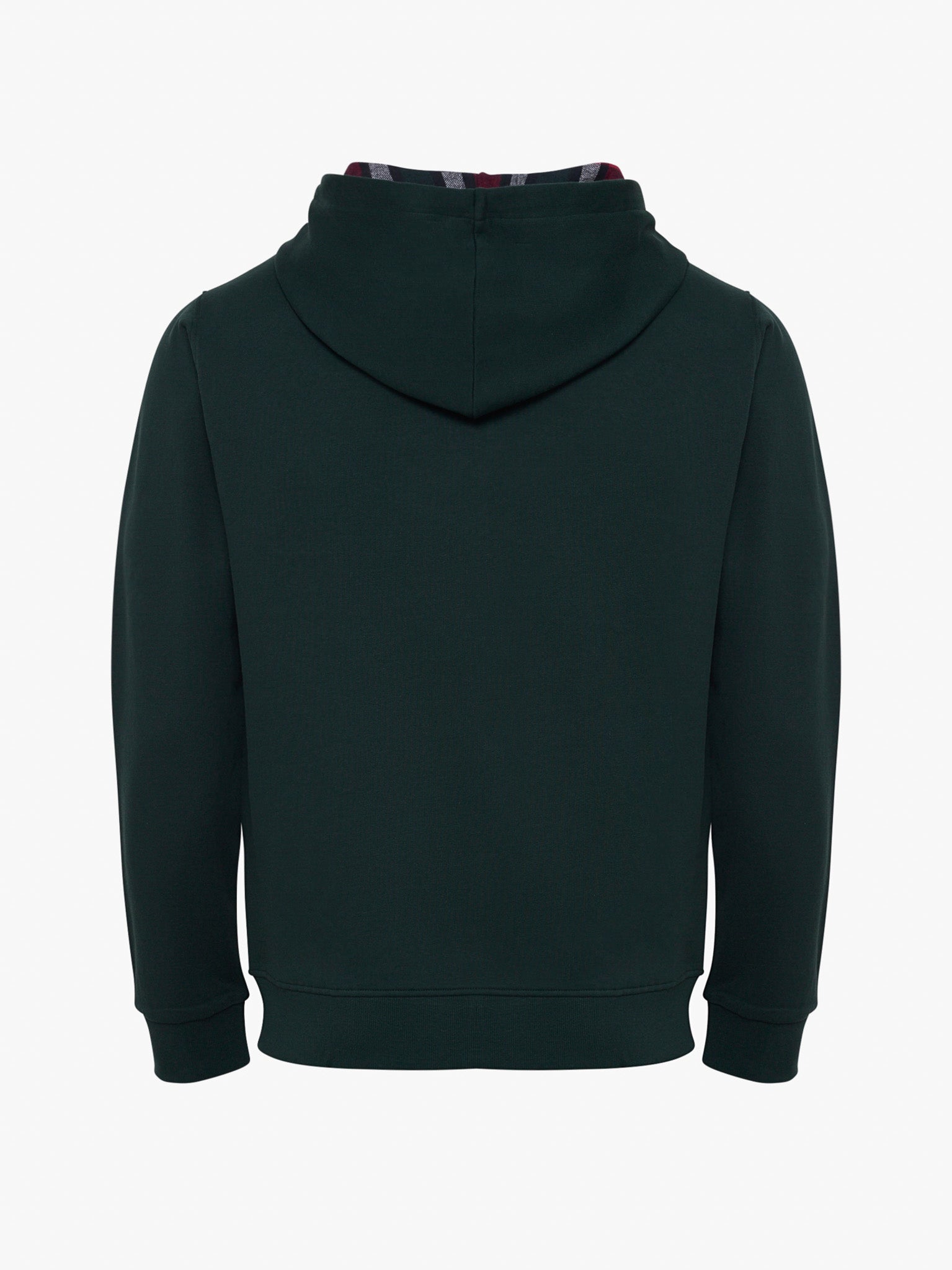 GREEN COTTON HOODIE LONG SLEEVE REGULAR FIT MR. BLUE