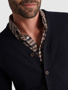 BLUE WOOL PULLOVER LONG SLEEVE REGULAR FIT MR. BLUE