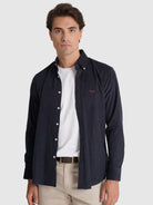 BLUE COTTON SHIRT LONG SLEEVE REGULAR FIT MR. BLUE