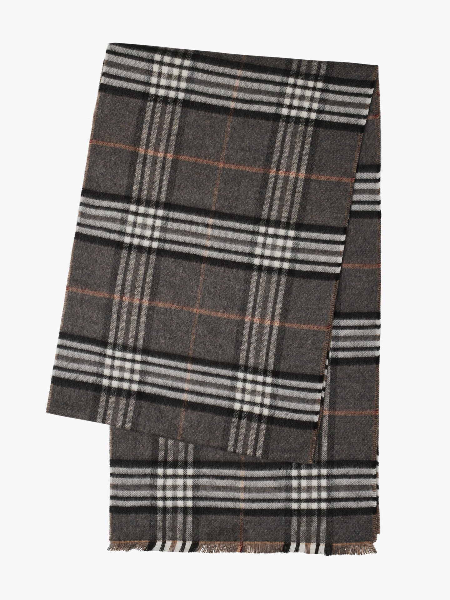 GRAY SCARF MR. BLUE