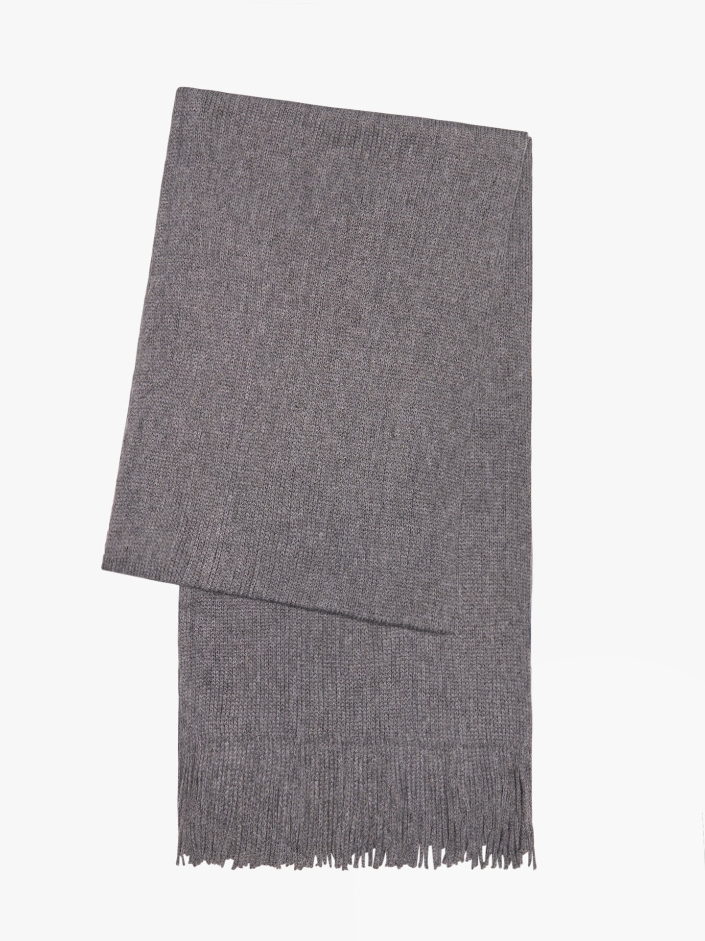 GRAY SCARF MR. BLUE