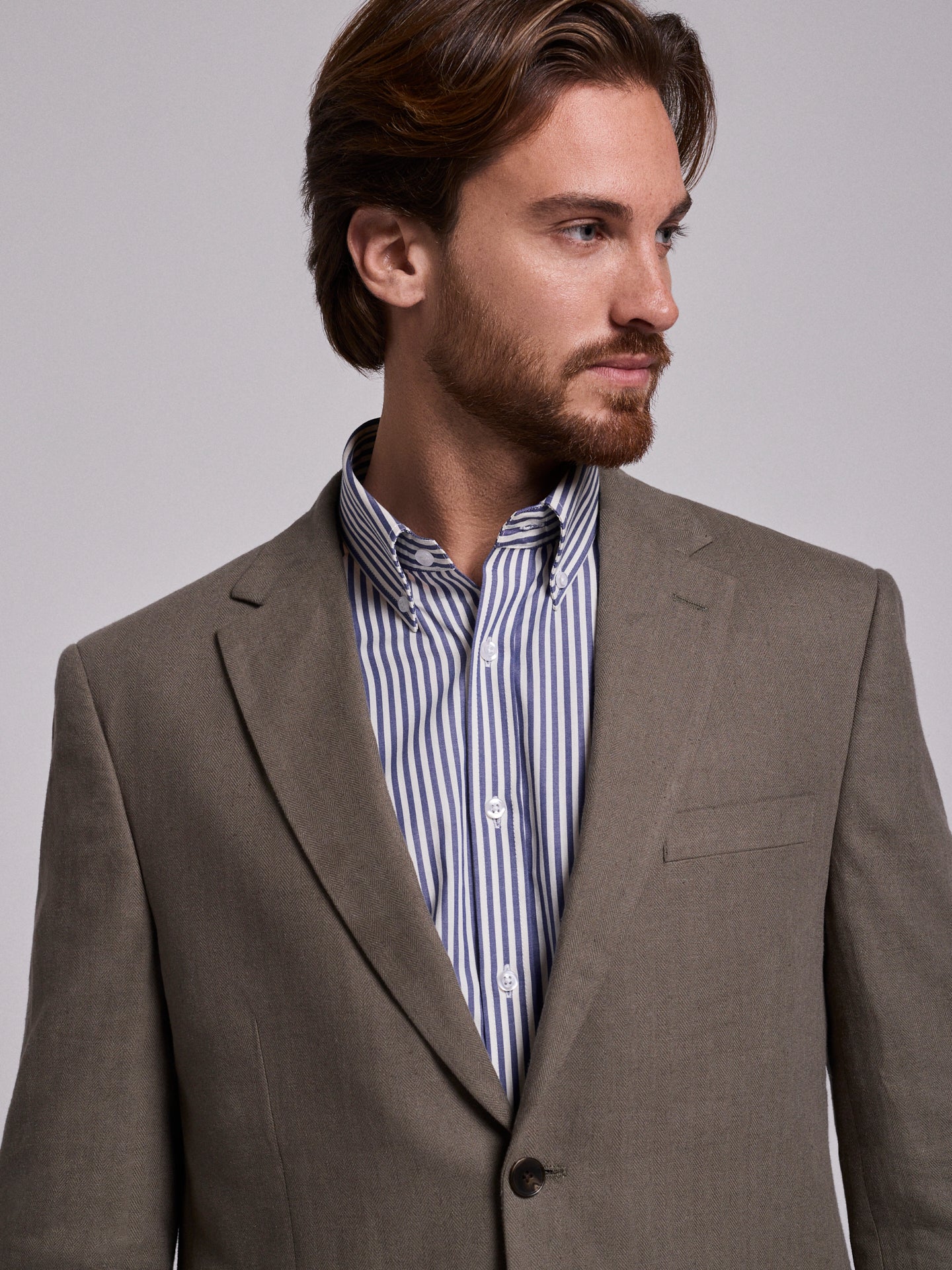 AMERICANA VERDE REGULAR FIT MR. AZUL