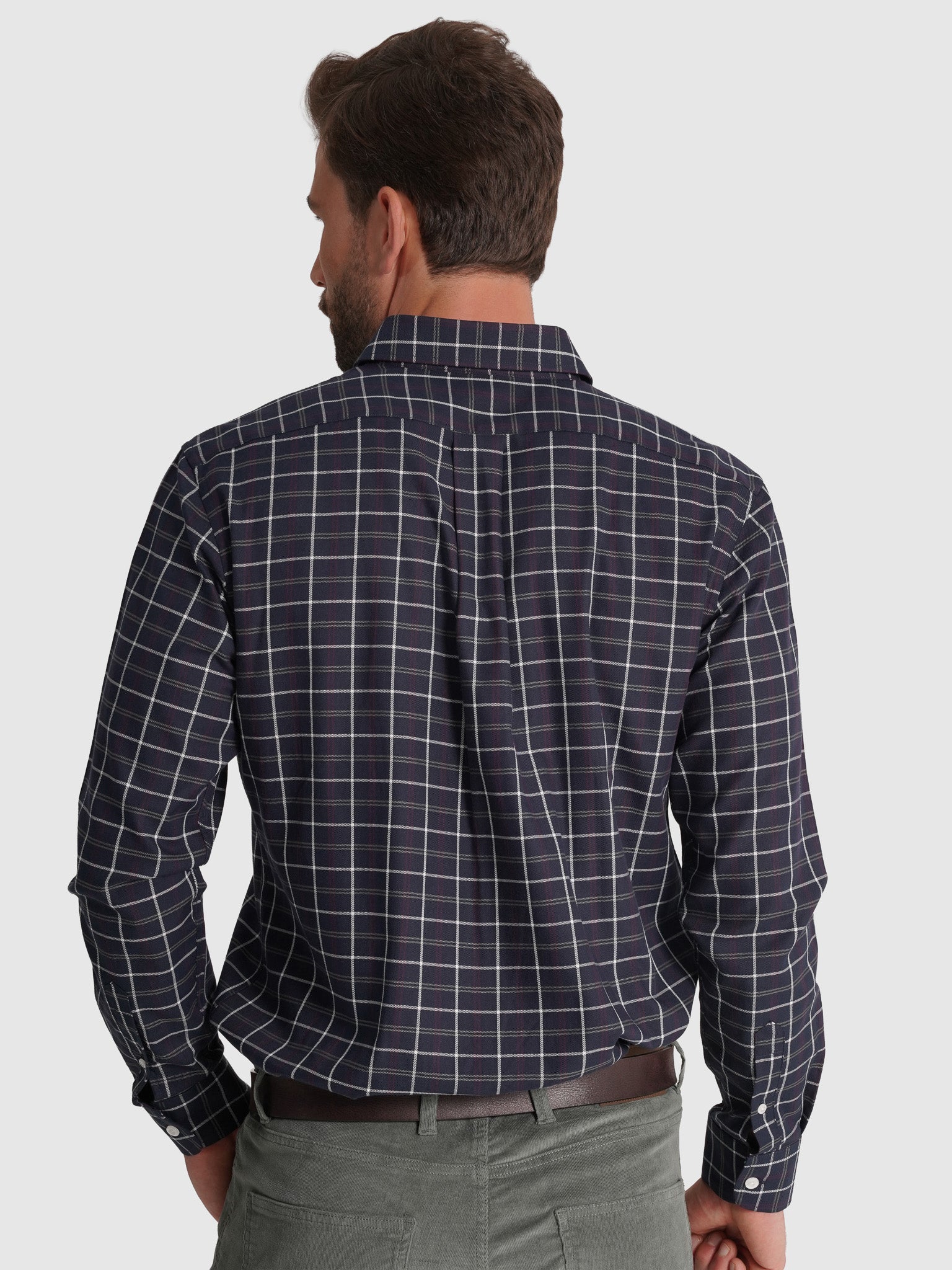 BLUE COTTON SHIRT LONG SLEEVE REGULAR FIT MR. BLUE