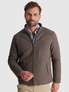 CHAQUETA MARRÓN REGULAR FIT MR. AZUL