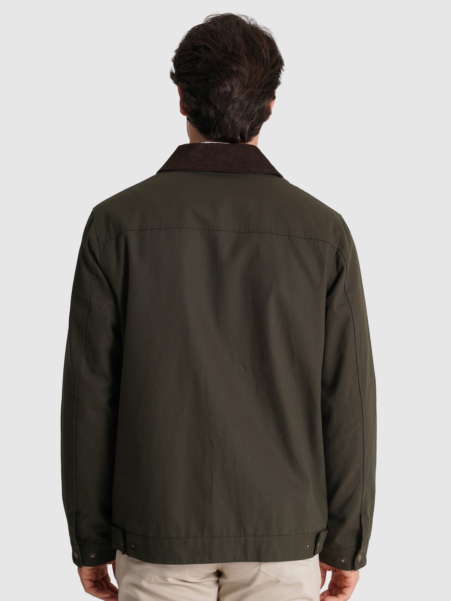 BROWN OVERCOATER LONG SLEEVE REGULAR FIT MR. BLUE