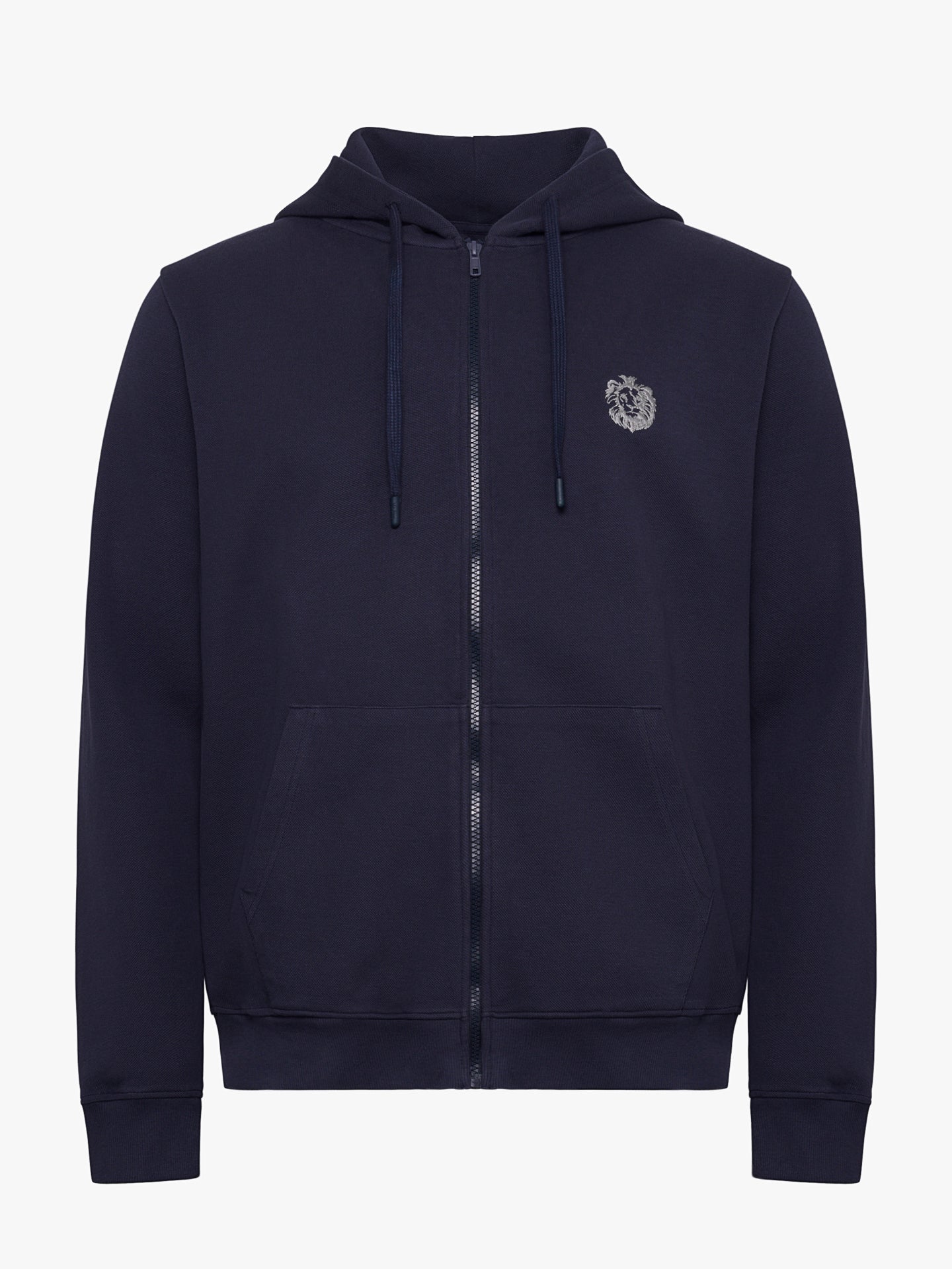 SUDADERA DE ALGODÓN AZUL MANGA LARGA REGULAR FIT MR. AZUL