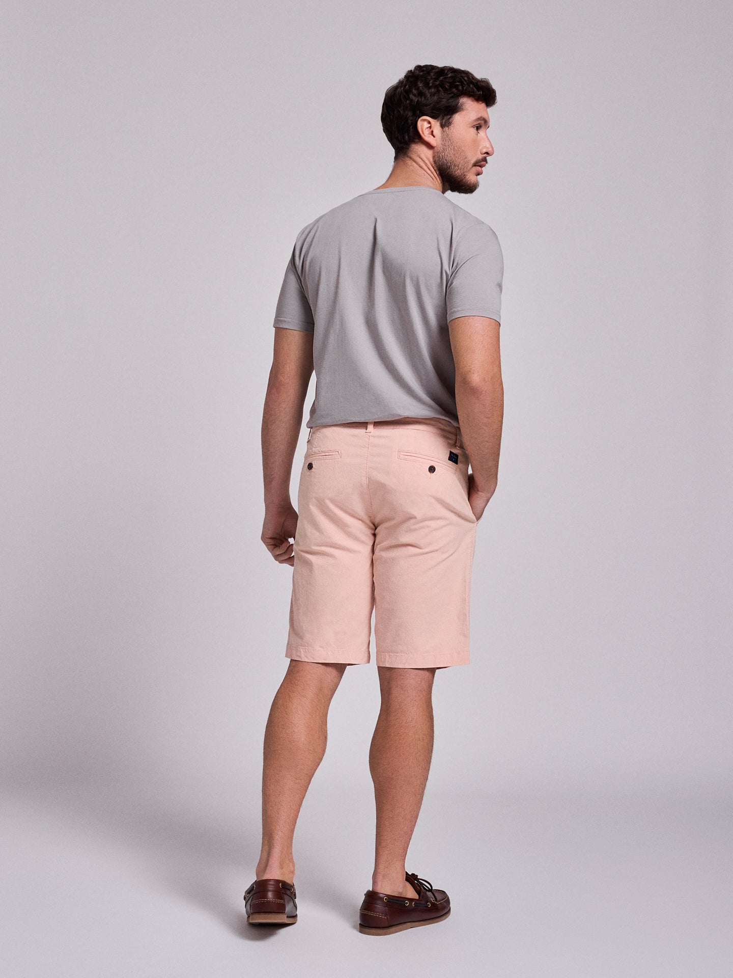 BERMUDA ALGODÃO LARANJAS REGULAR FIT MR. BLUE