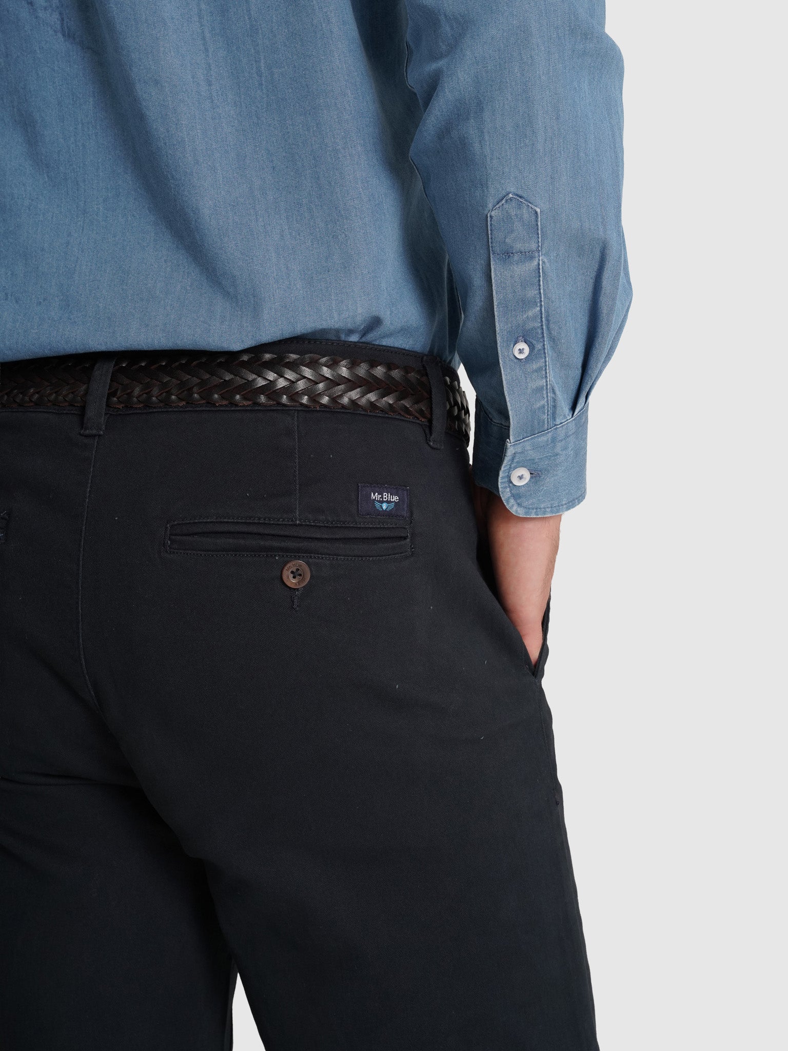 ALGODÓN AZUL REGULAR FIT MR. AZUL