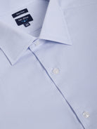 CAMISA DE ALGODÓN AZUL MANGA LARGA CLASSIC FIT MR. AZUL