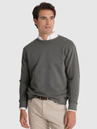 GREEN COTTON HOODIE LONG SLEEVE REGULAR FIT MR. BLUE