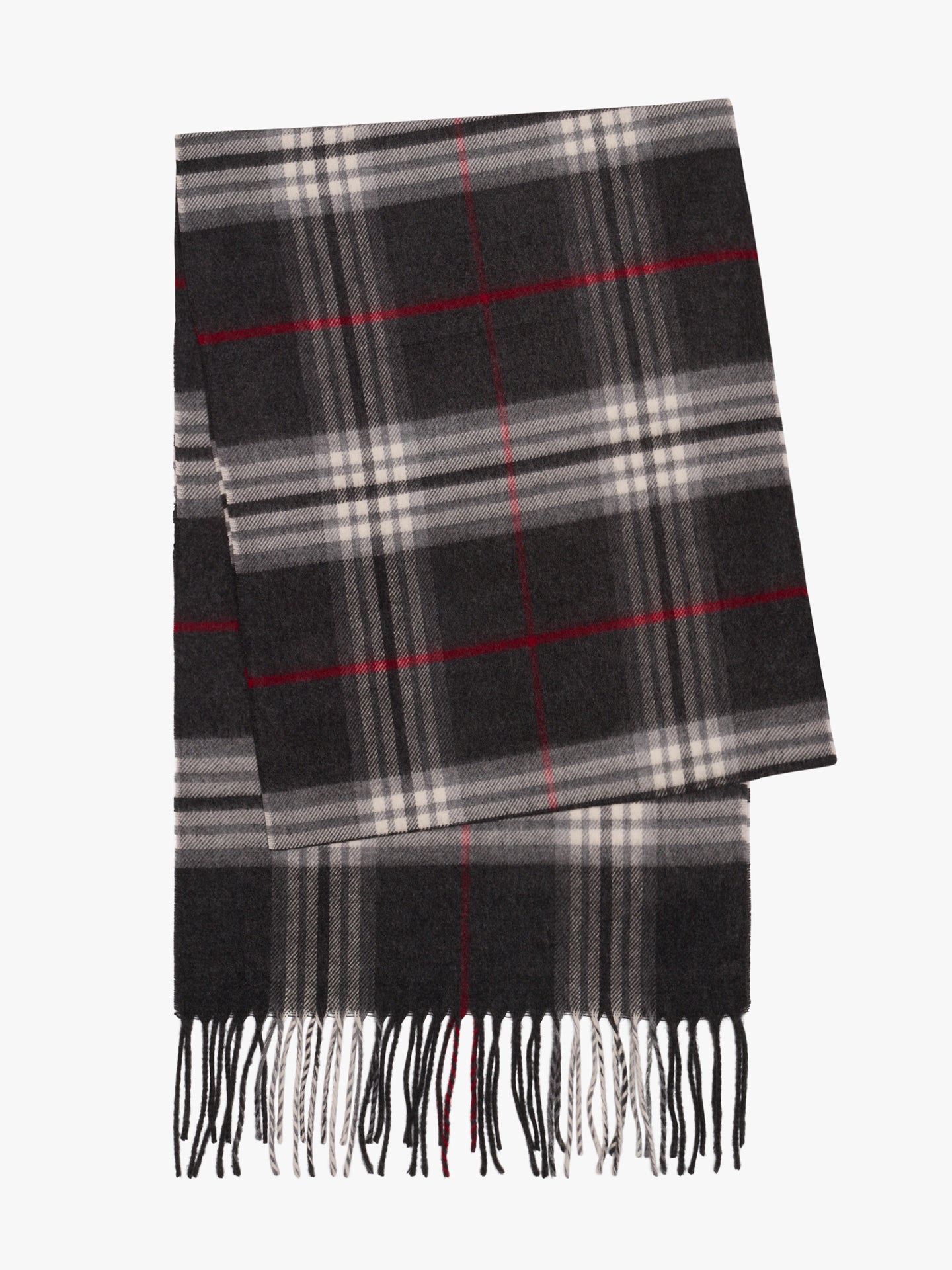 BLACK SCARF MR. BLUE