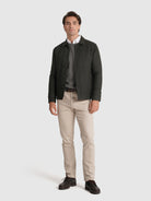 GREEN JACKET REGULAR FIT MR. BLUE