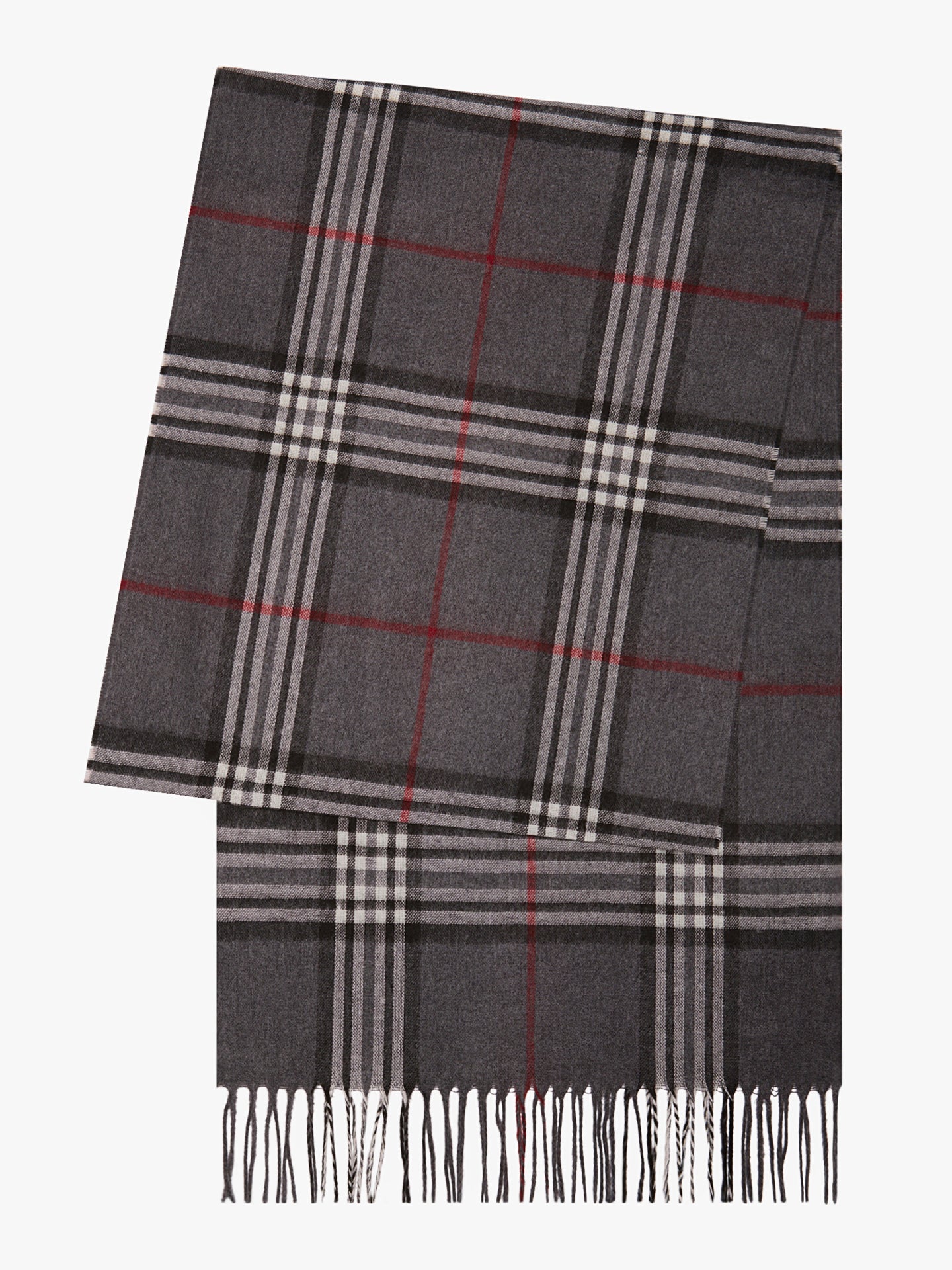 GRAY SCARF MR. BLUE