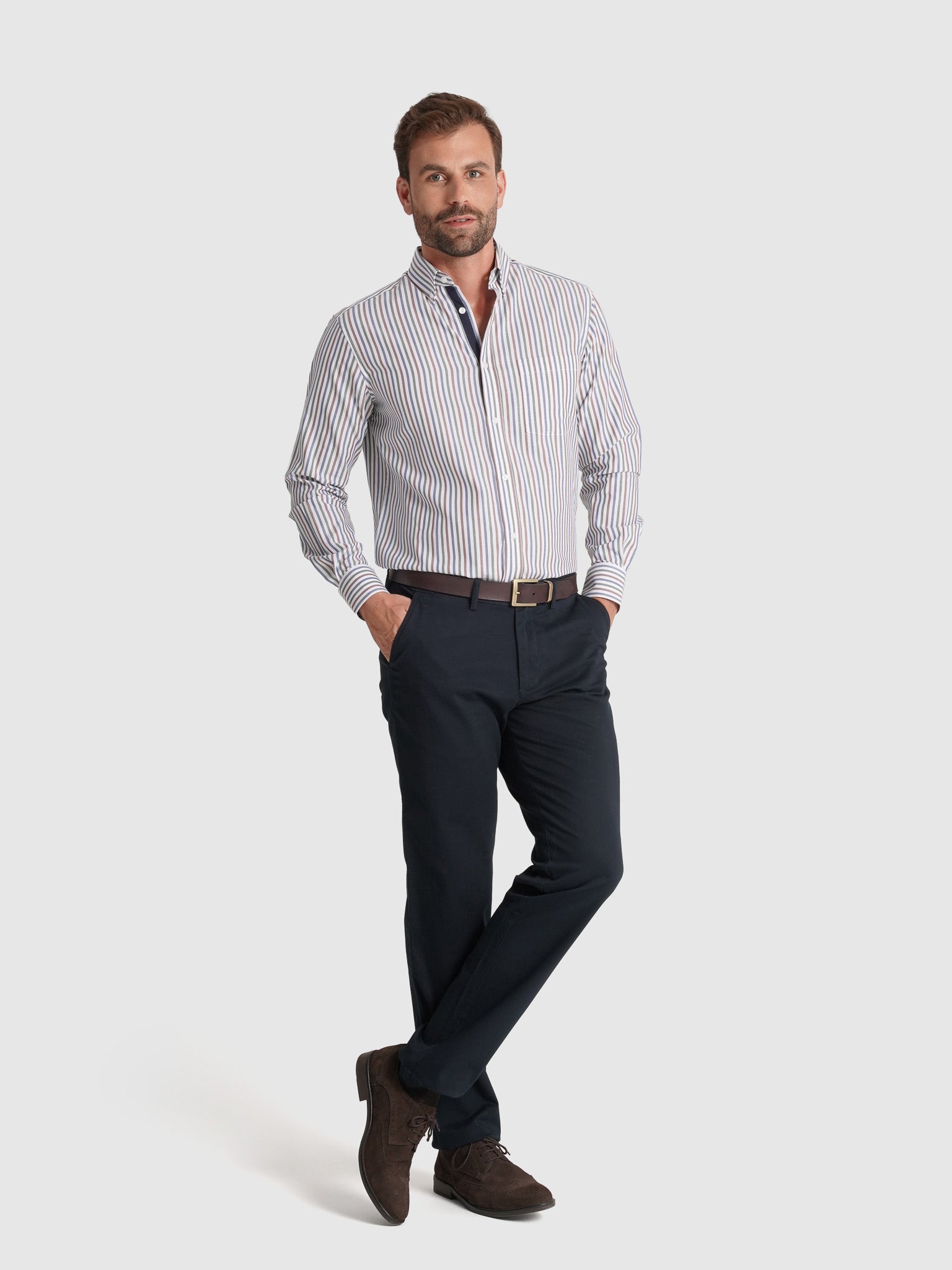 ALGODÓN AZUL REGULAR FIT MR. AZUL