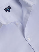 CAMISA ALGODÓN AZUL MANGA LARGA SLIM FIT MR. AZUL