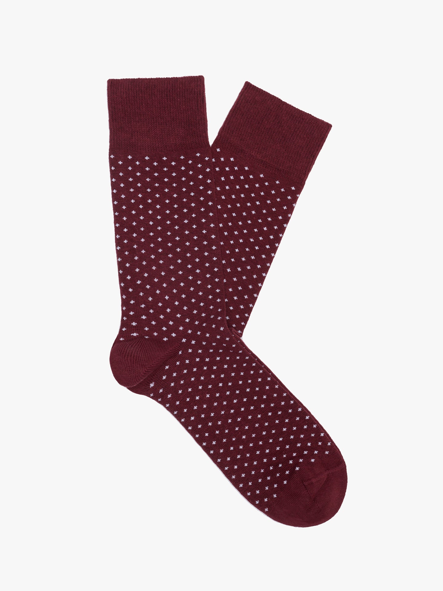 MEIAS BORDEAUX REGULAR FIT MR. BLUE