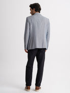 MANGA LARGA AZUL REGULAR FIT MR. AZUL