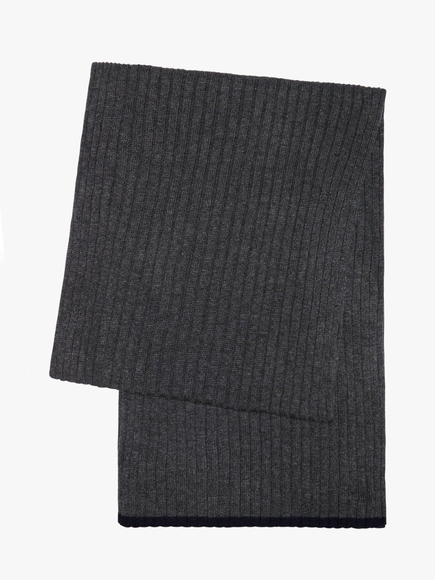 GRAY SCARF MR. BLUE