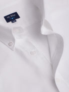 CAMISA ALGODÓN BLANCA MANGA LARGA REGULAR FIT MR. AZUL