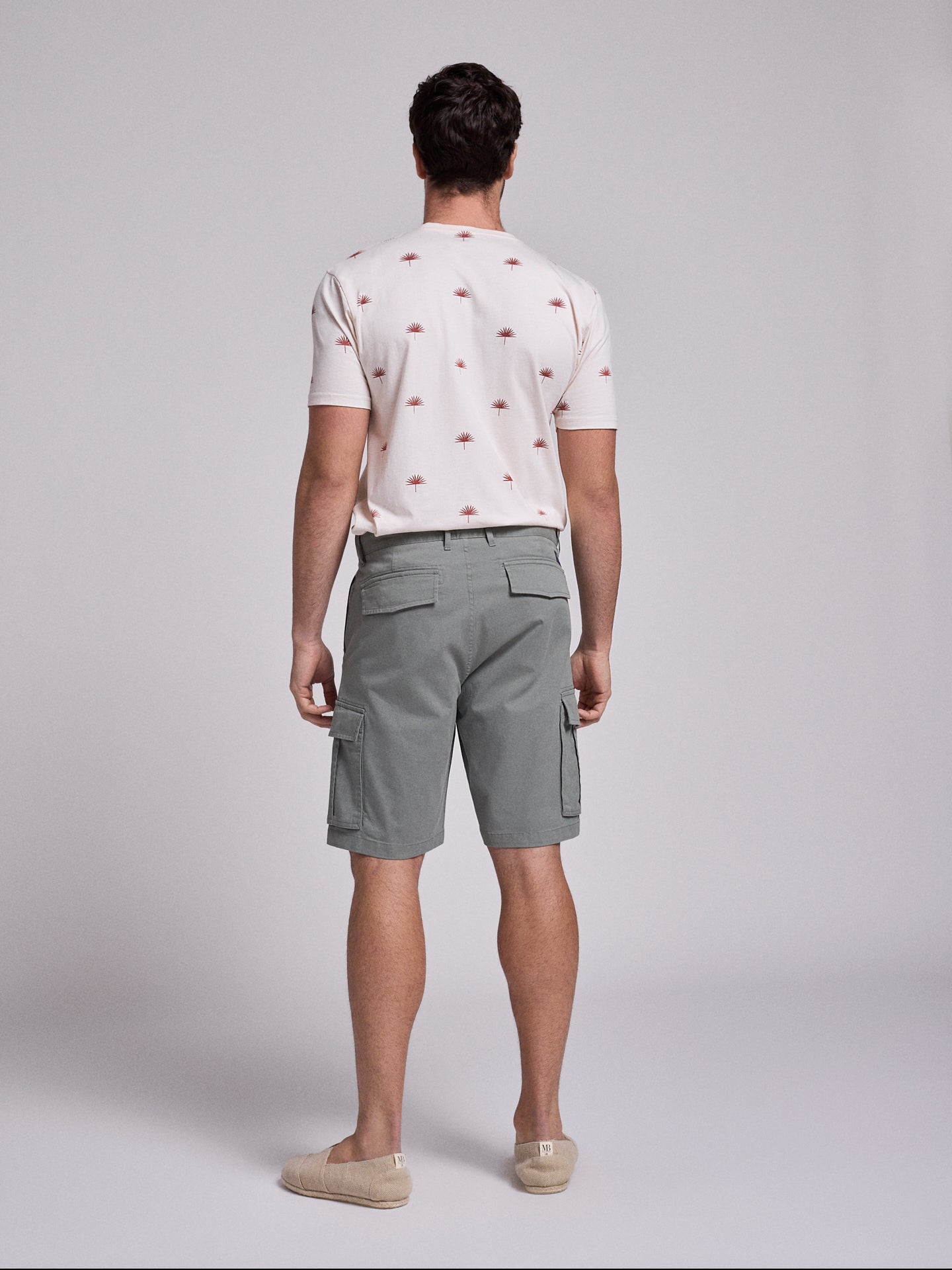 BERMUDA ALGODÃO VERDES REGULAR FIT MR. BLUE