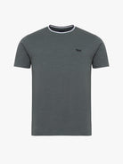 T-SHIRT ALGODÃO VERDE MANGA CURTA REGULAR FIT MR. BLUE