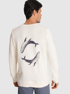 HOODIE ALGODÃO CRU MANGA COMPRIDA REGULAR FIT MR. BLUE