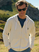 RAW COTTON HOODIE LONG SLEEVE REGULAR FIT MR. BLUE