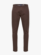 ALGODÓN MARRÓN SLIM FIT MR. AZUL