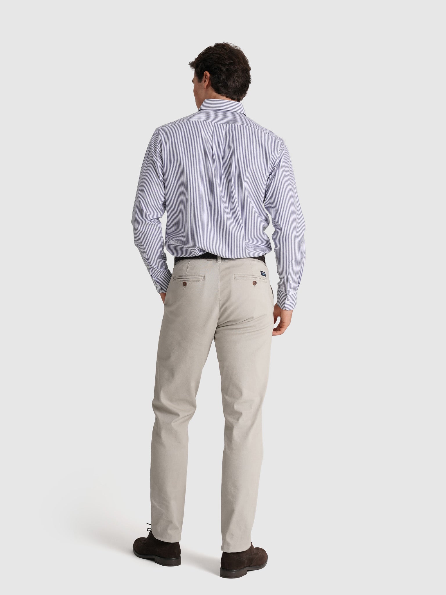 BLUE COTTON SHIRT LONG SLEEVE REGULAR FIT MR. BLUE