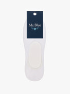 AJUSTE REGULAR SR. CALCETINES DE ALGODÓN BLANCOS AZUL
