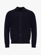 JERSEY DE LANA MERINO AZUL MANGA LARGA REGULAR FIT MARK BELLUCCI