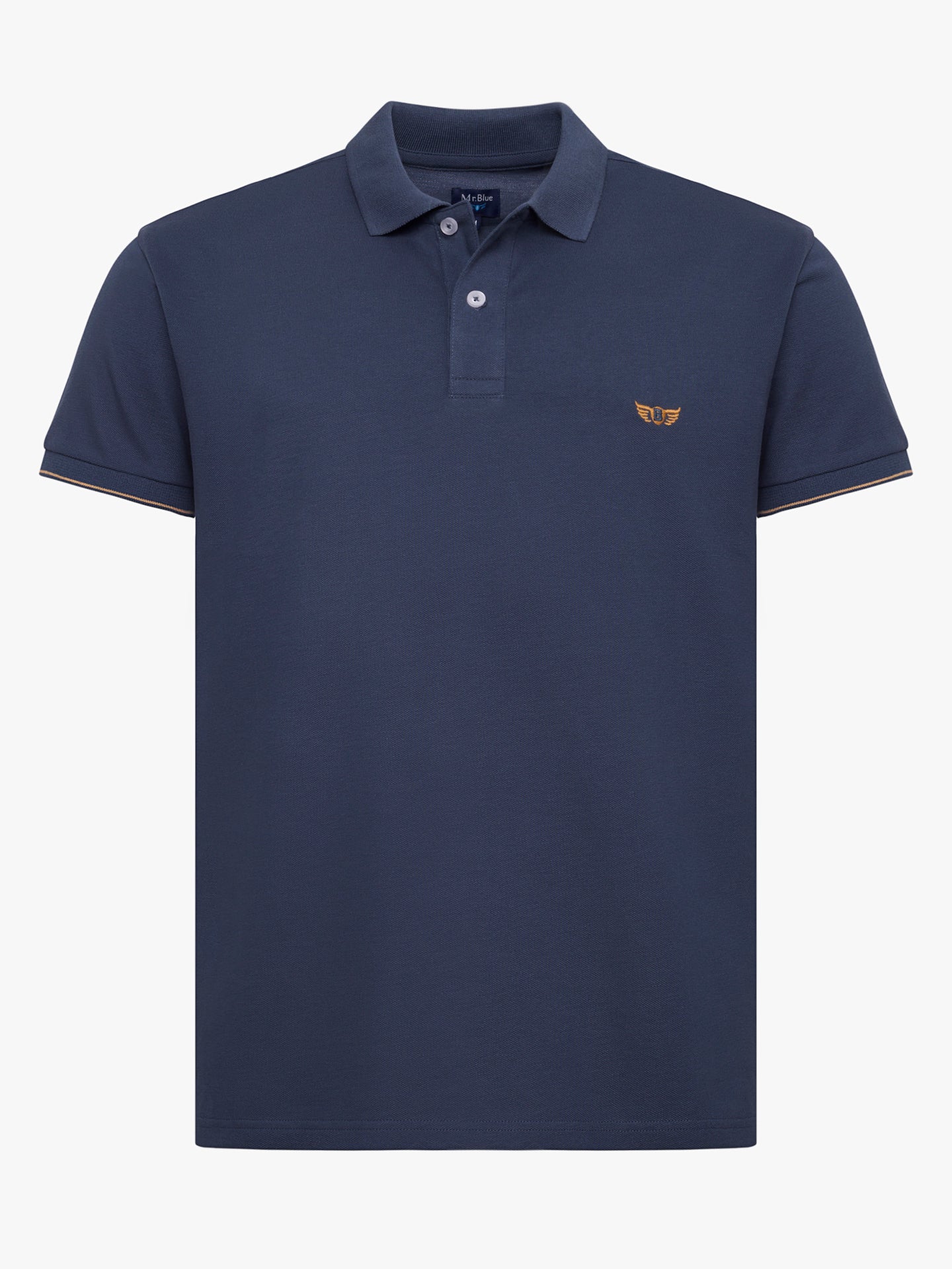 BLUE POLO SHORT SLEEVE REGULAR FIT MR. BLUE