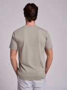 T-SHIRT ALGODÃO VERDE MANGA CURTA REGULAR FIT MR. BLUE