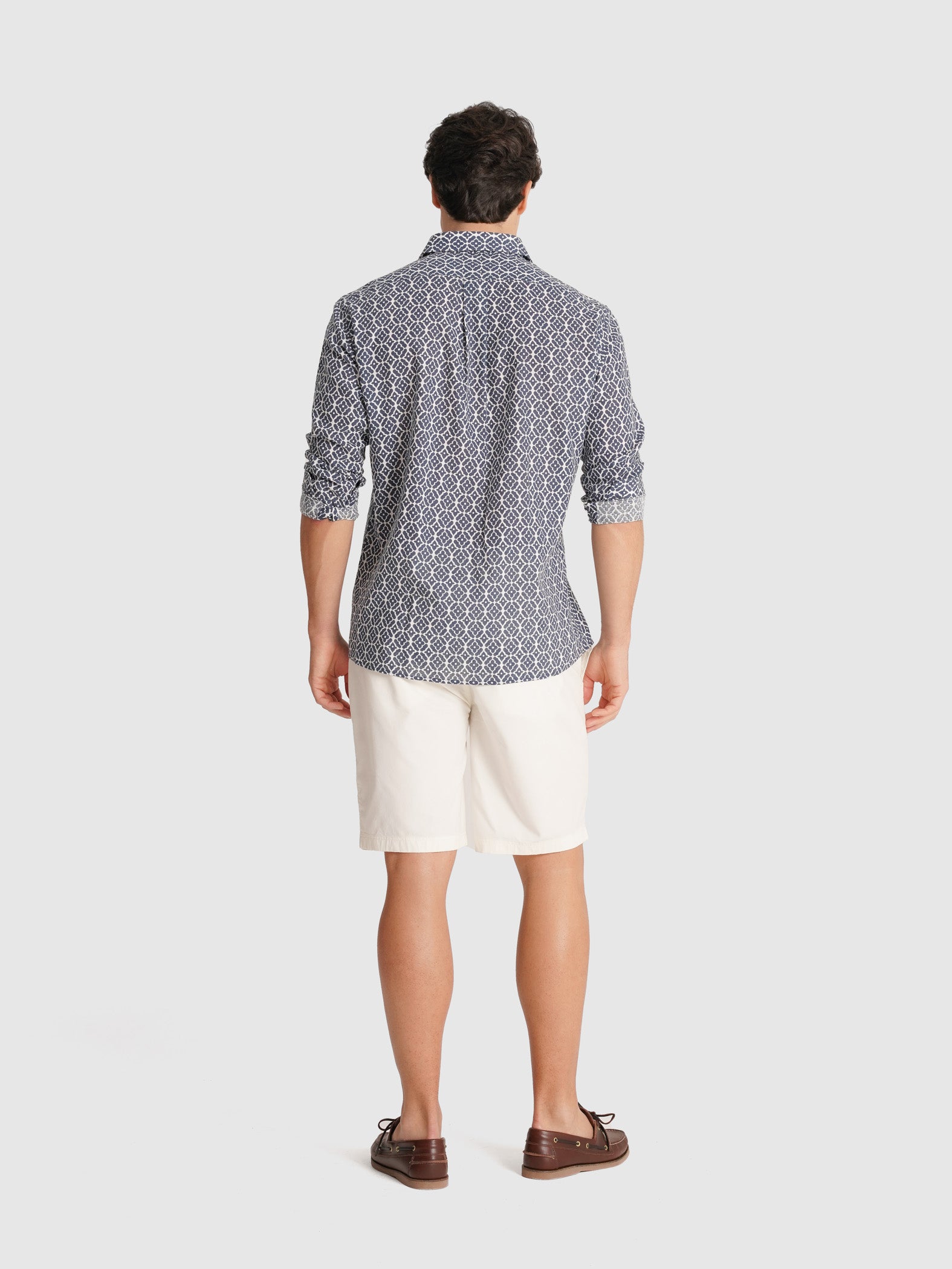 CAMISA CRU MANGA COMPRIDA REGULAR FIT MR. BLUE