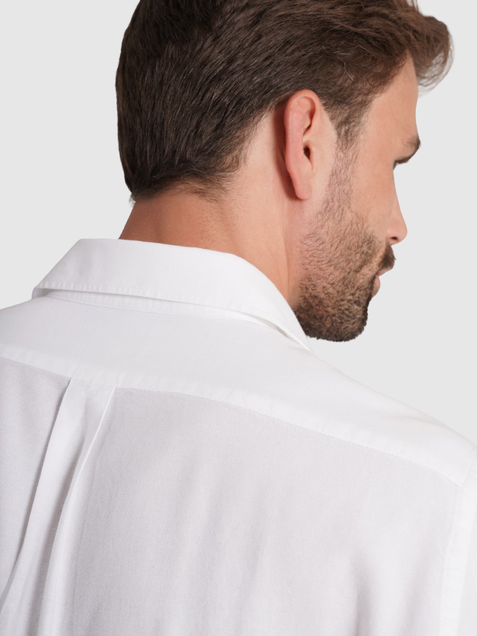 CAMISA ALGODÃO BRANCA MANGA COMPRIDA REGULAR FIT MARK BELLUCCI