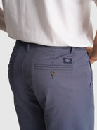 CALÇAS TWILL AZUIS REGULAR FIT MR. BLUE